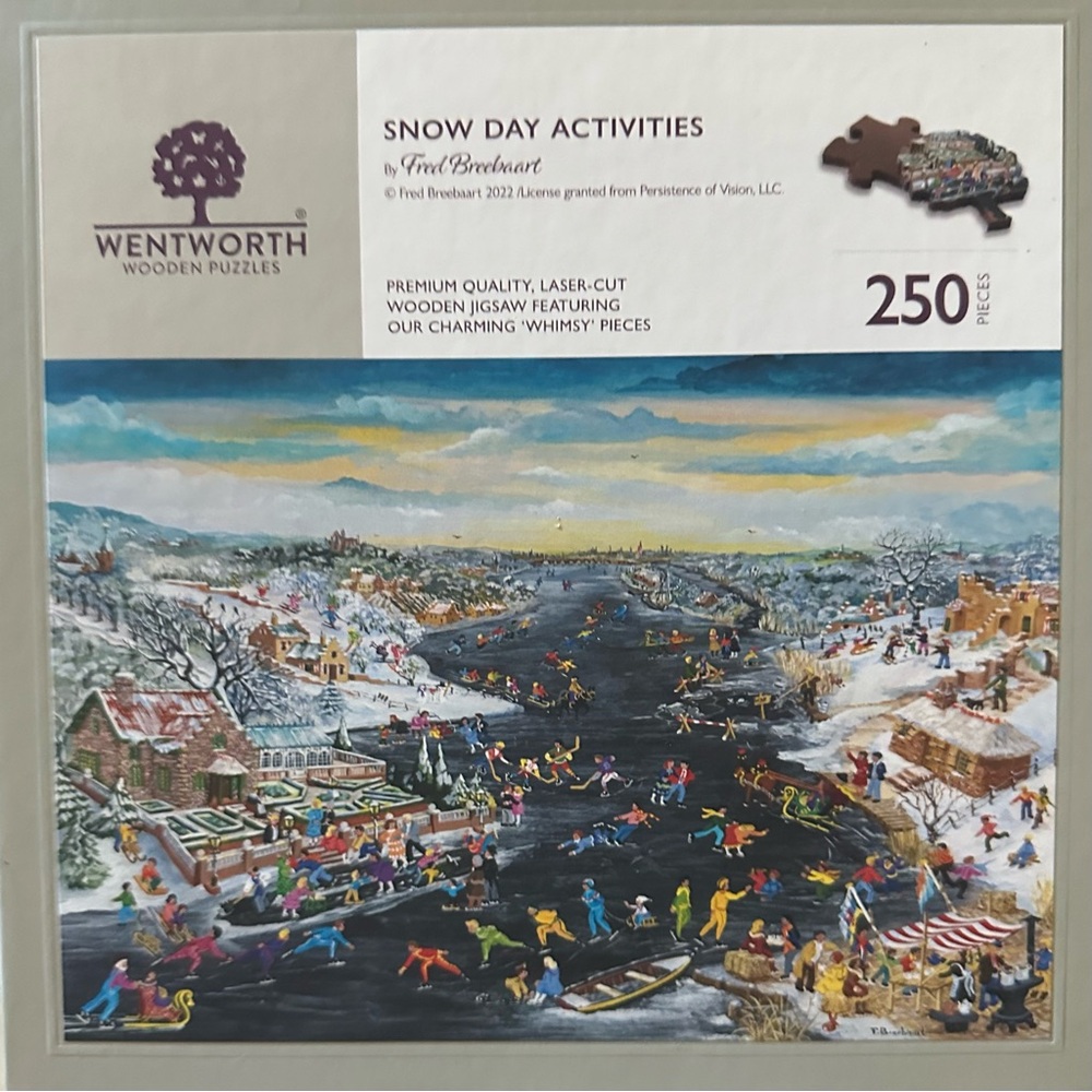 Wentworth Snow Day Activities Wooden Puzzle